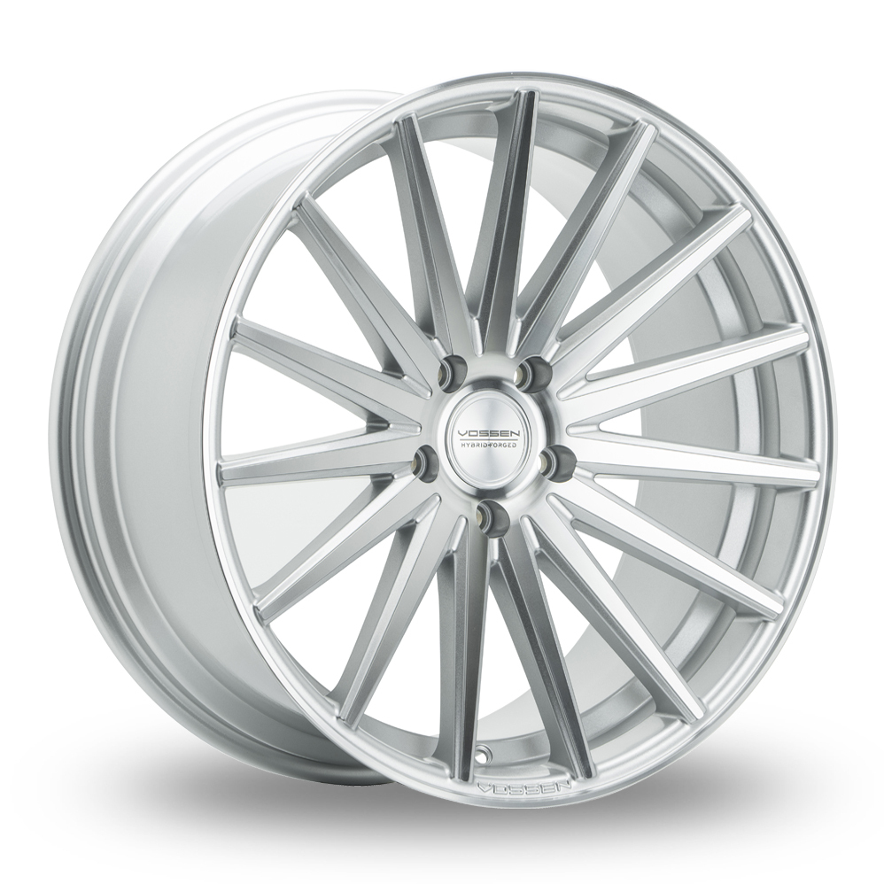19 Inch Vossen VFS-2 Concave Silver Alloy Wheels