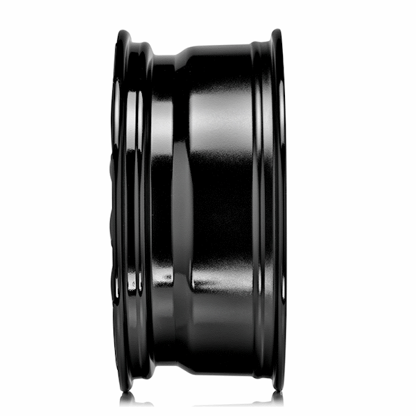 17" MSW (by OZ) 29 Gloss Black Alloy Wheels