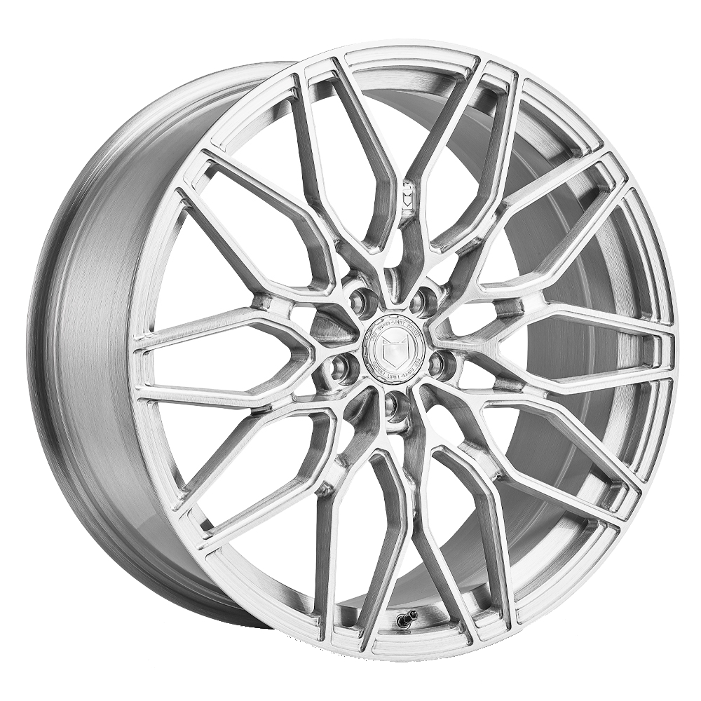 Fox Racing FG9 Forged Brushed Silver Alloy Wheels