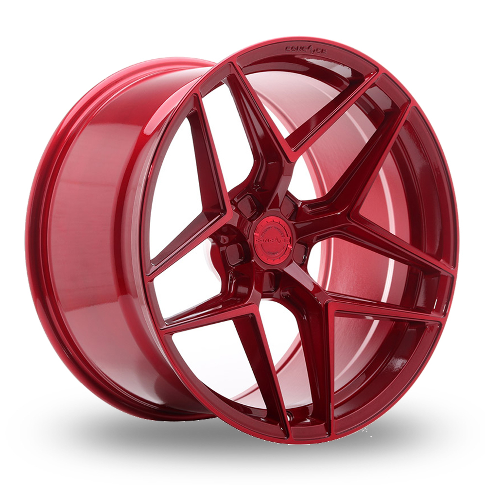 Concaver CVR2 (10x20) (Mid Concave) Candy Red Alloy Wheels