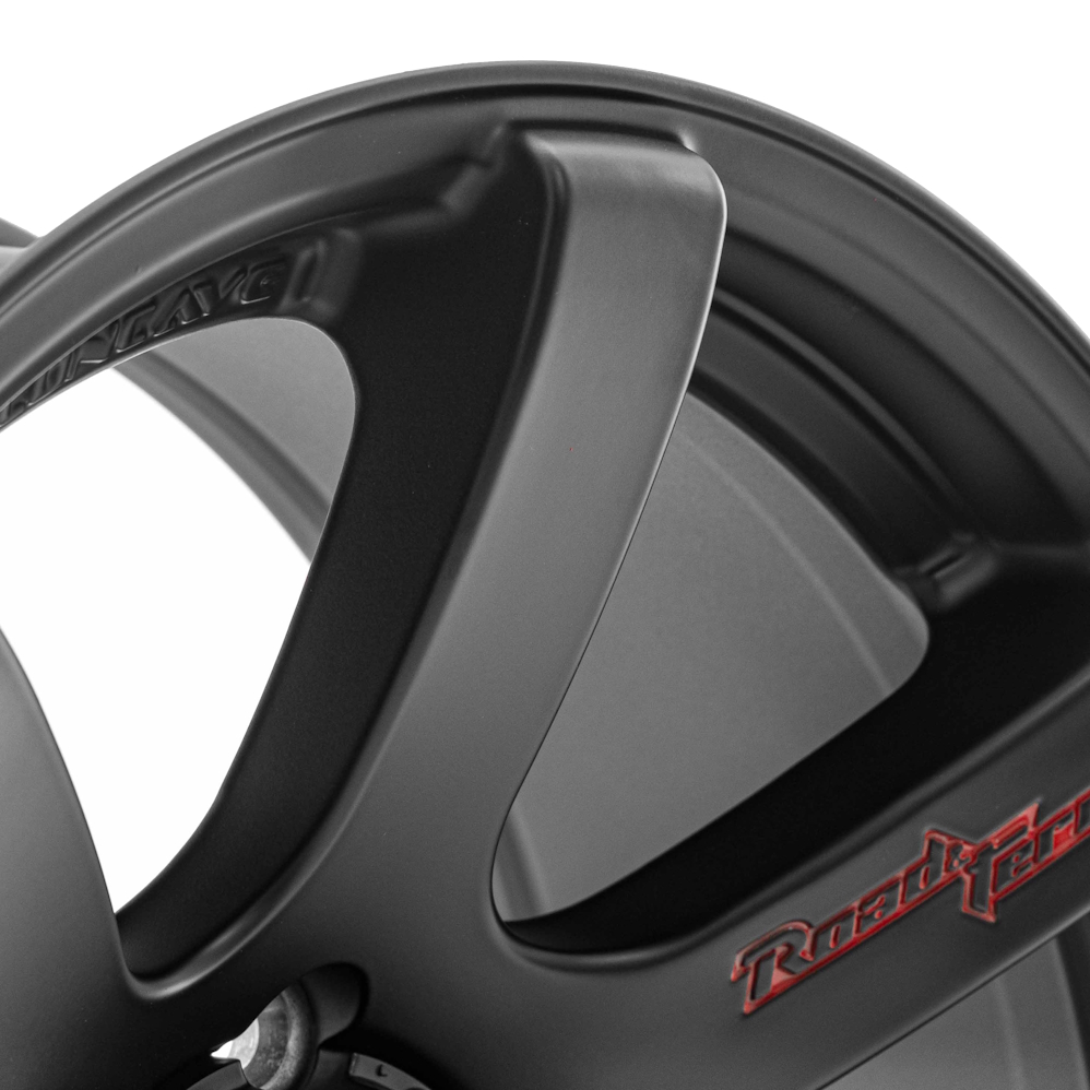 17" Lenso RT-Concave Matt Black Alloy Wheels