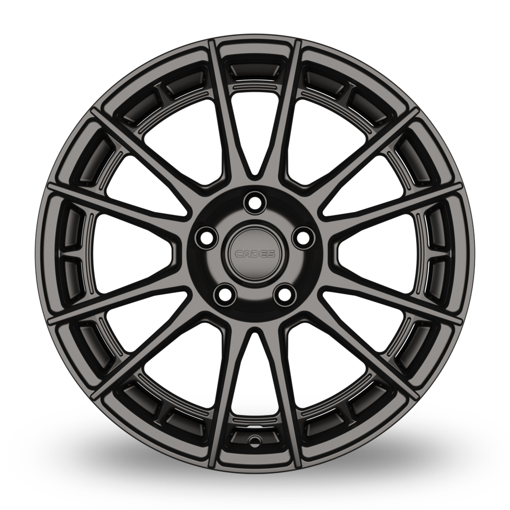 18" Cades Seline Matt Gunmetal Alloy Wheels