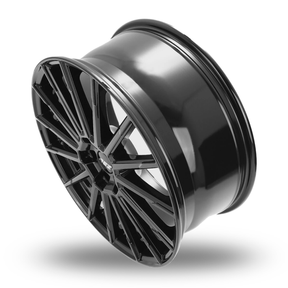 18" AEZ Atlanta Gloss Black Alloy Wheels