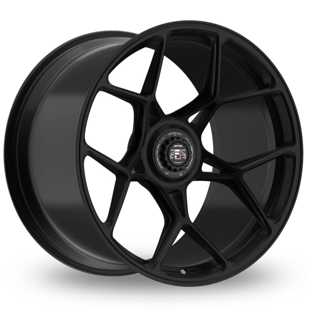 Fondmetal 9RS Soft Matt Black Alloy Wheels