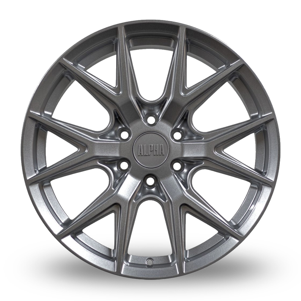 18" Alpha Off-Road Scout Gunmetal Alloy Wheels