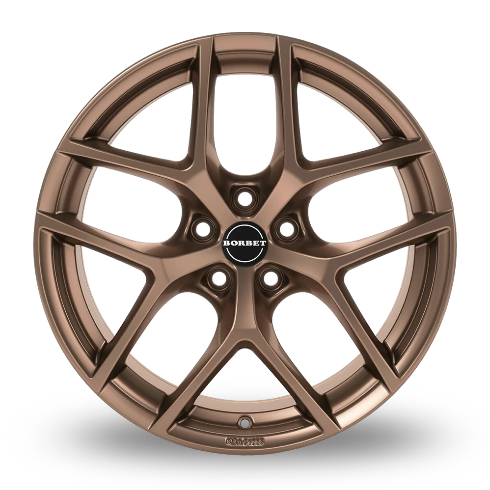 18" Borbet Y Bronze Alloy Wheels