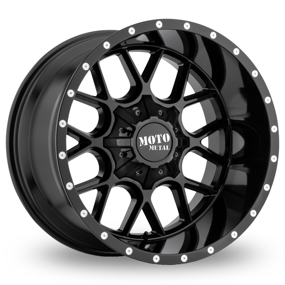 Moto Metal MO986 Siege (USA Warehouse) Gloss Black Alloy Wheels