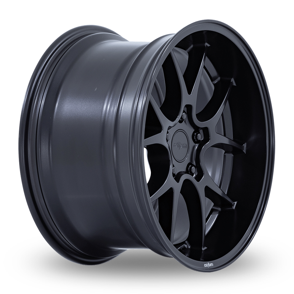 19" Rotiform RC207 LTN-J Matt Black Alloy Wheels