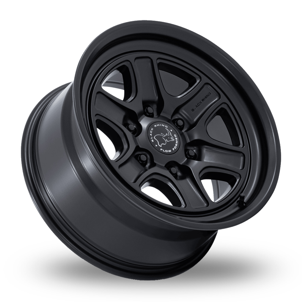 18" Black Rhino BR032 Echo (USA Warehouse) Matt Black Alloy Wheels