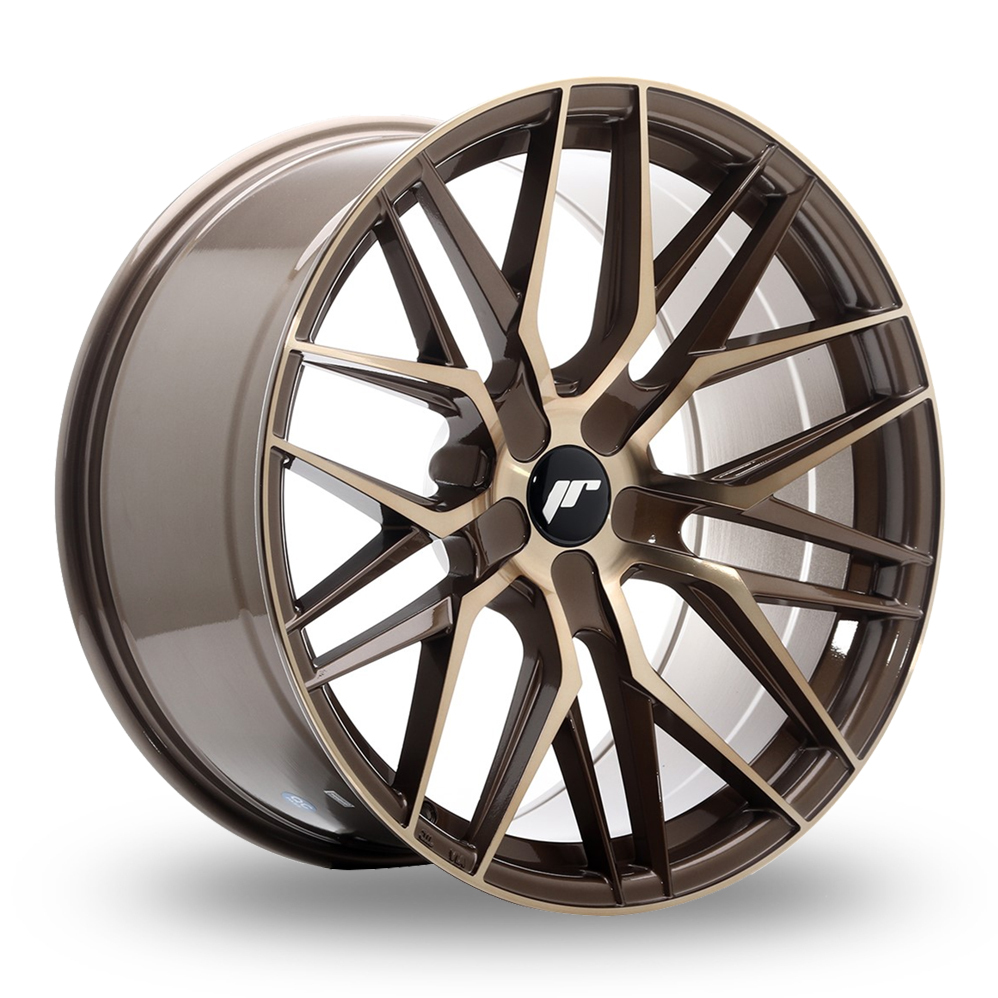 Japan Racing JR28 (10x20) (Custom Fitment) Platinum Bronze Alloy Wheels