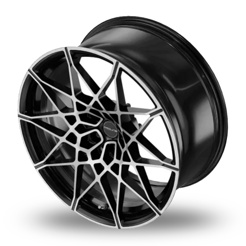 21" Proline PFM Forged Black Polished Alloy Wheels