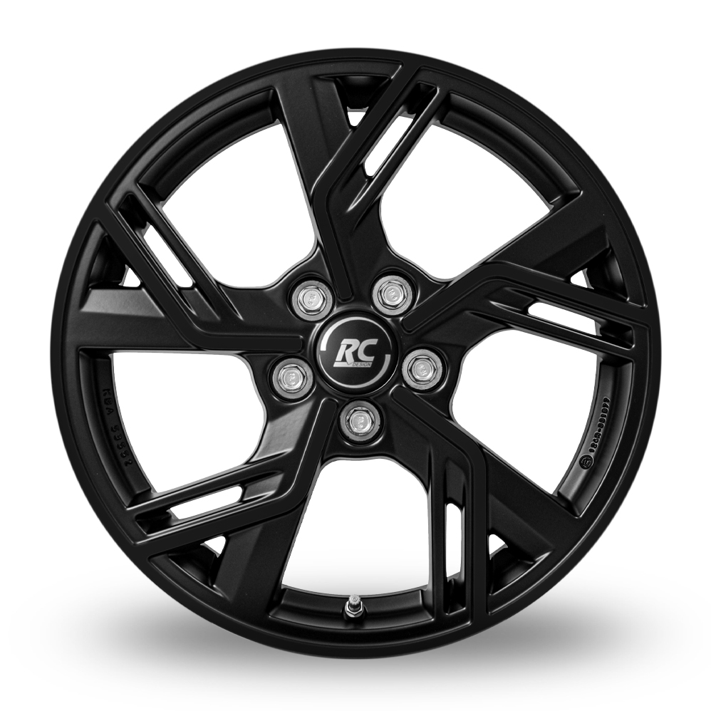 16" RC Design TDG4 Satin Black Alloy Wheels