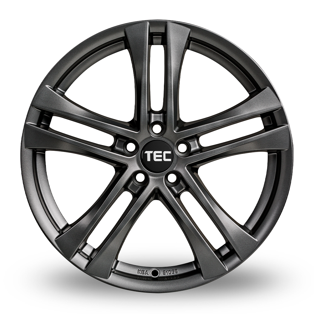 17" TEC Speedwheels AS4 Gunmetal Alloy Wheels
