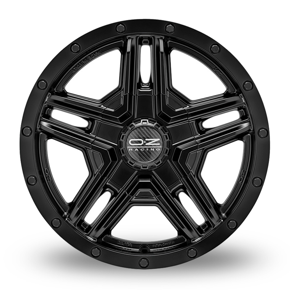 17" OZ Racing Rally Adventure Matt Black Alloy Wheels