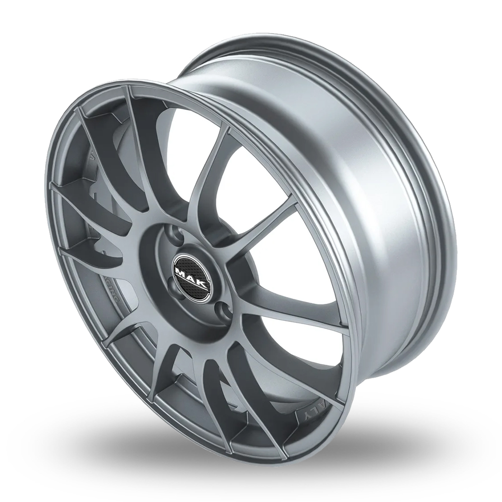 17" MAK XLR Matt Graphite Alloy Wheels