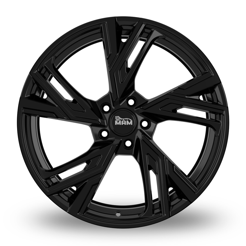 16" MAM RS5 Gloss Black Alloy Wheels