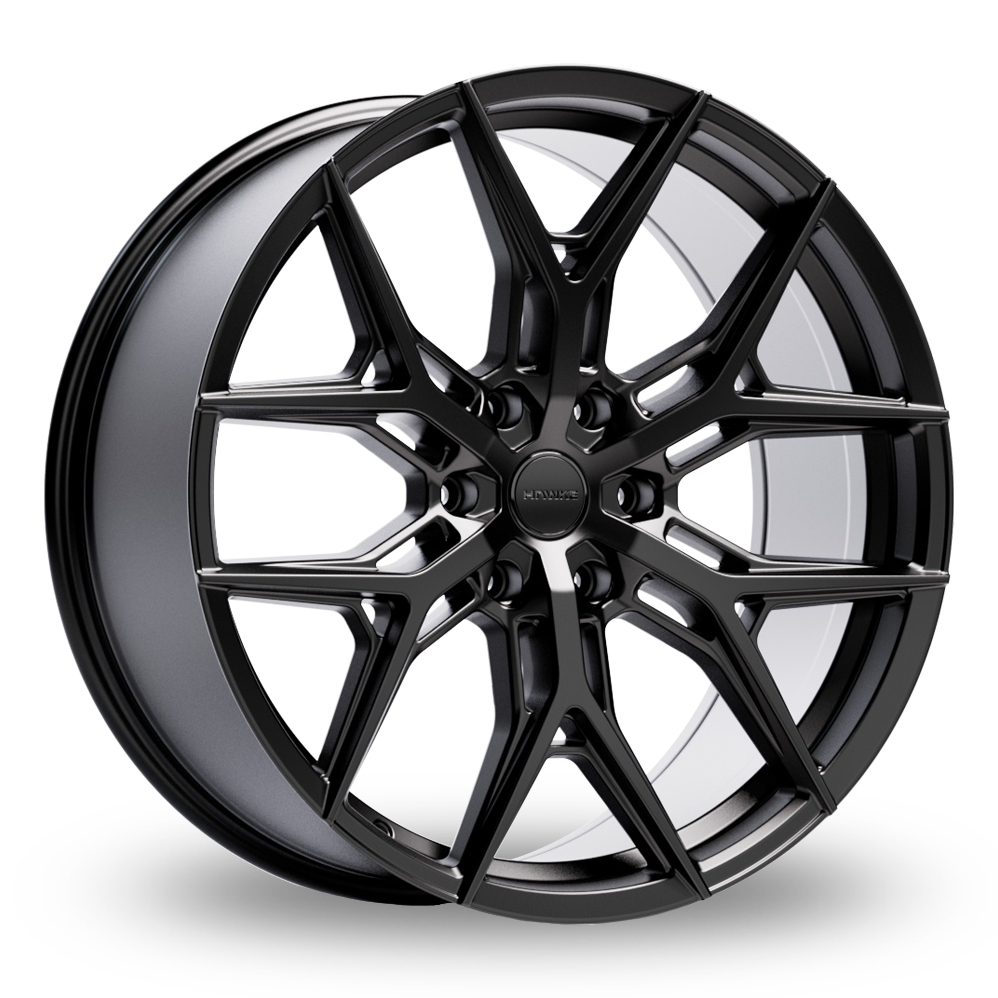 Hawke Canyon Matt Black Alloy Wheels