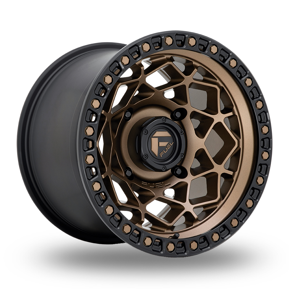 Fuel Off-Road D785 Unit UTV (USA Warehouse) Bronze With Matte Black Ring Alloy Wheels
