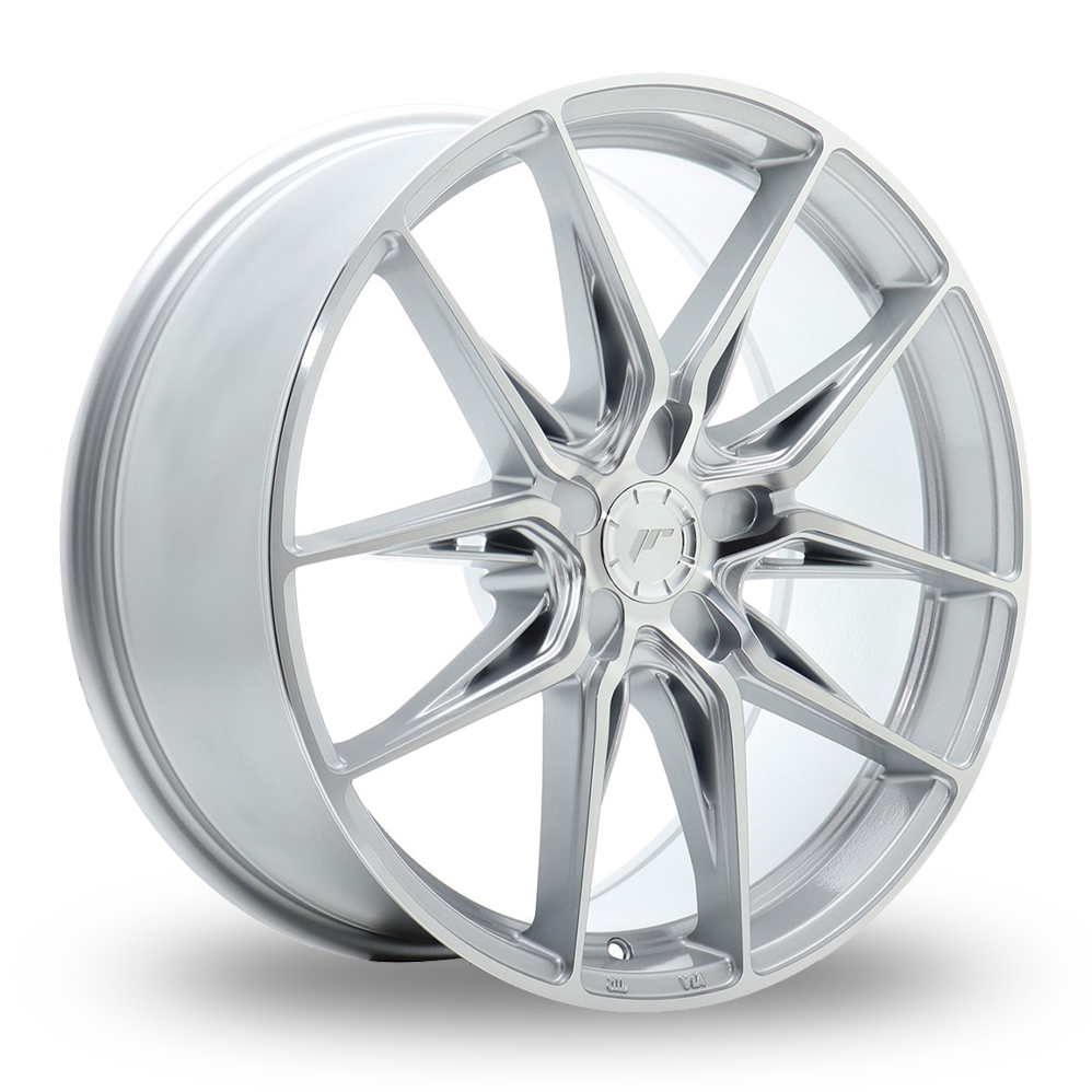 8x19 BLANK ET20-40 Japan Racing JR44 (Silver Machined Face) (72.6cb) (690kg Load) (Performance Concave) (CN) (Created from Blank) Alloy Wheels