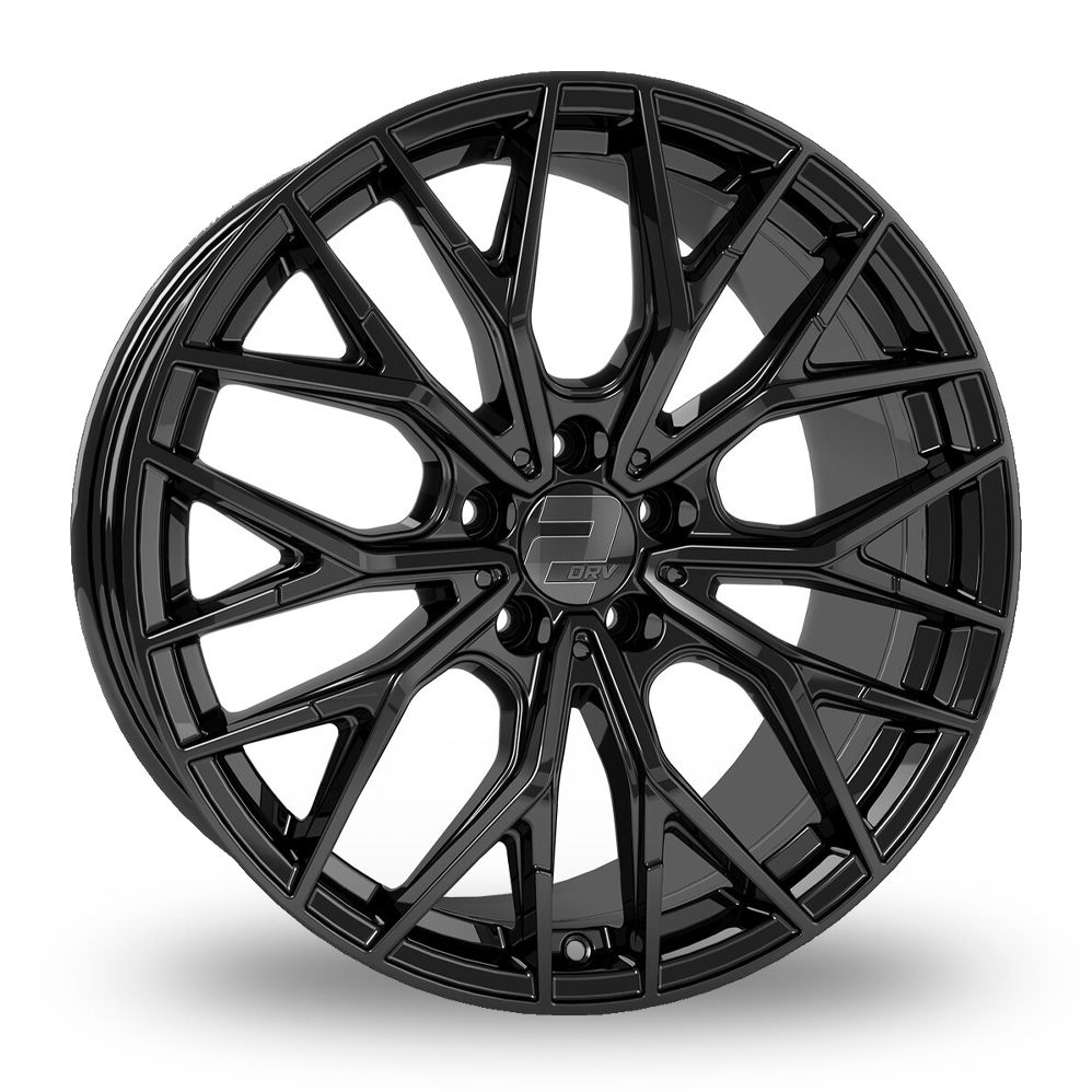 2DRV WH37 Gloss Black Alloy Wheels