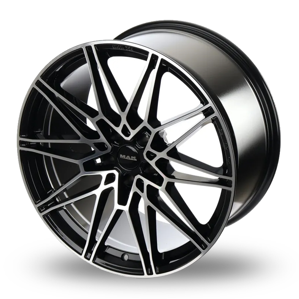 18" MAK Koenig Black Mirror Alloy Wheels