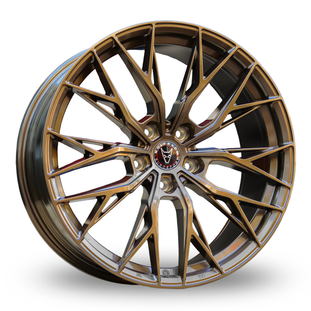 Wolfrace Eurosport Road Edition Munich Satin Bronze Alloy Wheels