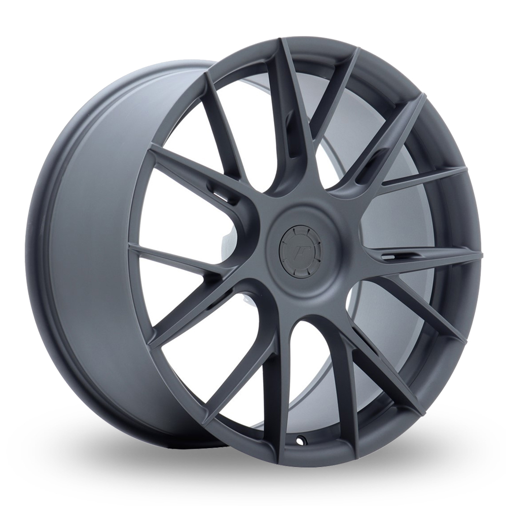 Japan Racing JR42 (9x20) (Custom Fitment) Matt Gunmetal Alloy Wheels