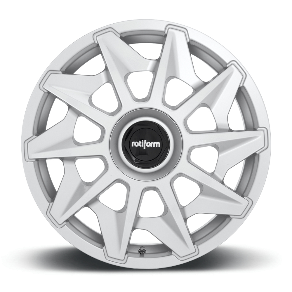 20" Rotiform R124 CVT Gloss Silver Alloy Wheels
