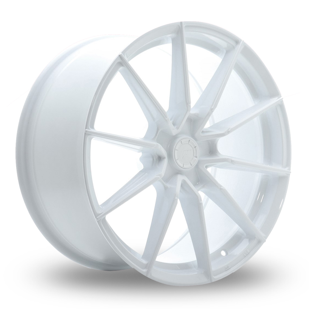 Japan Racing SL-02 (8.5x19) (Custom Fitment) White Alloy Wheels