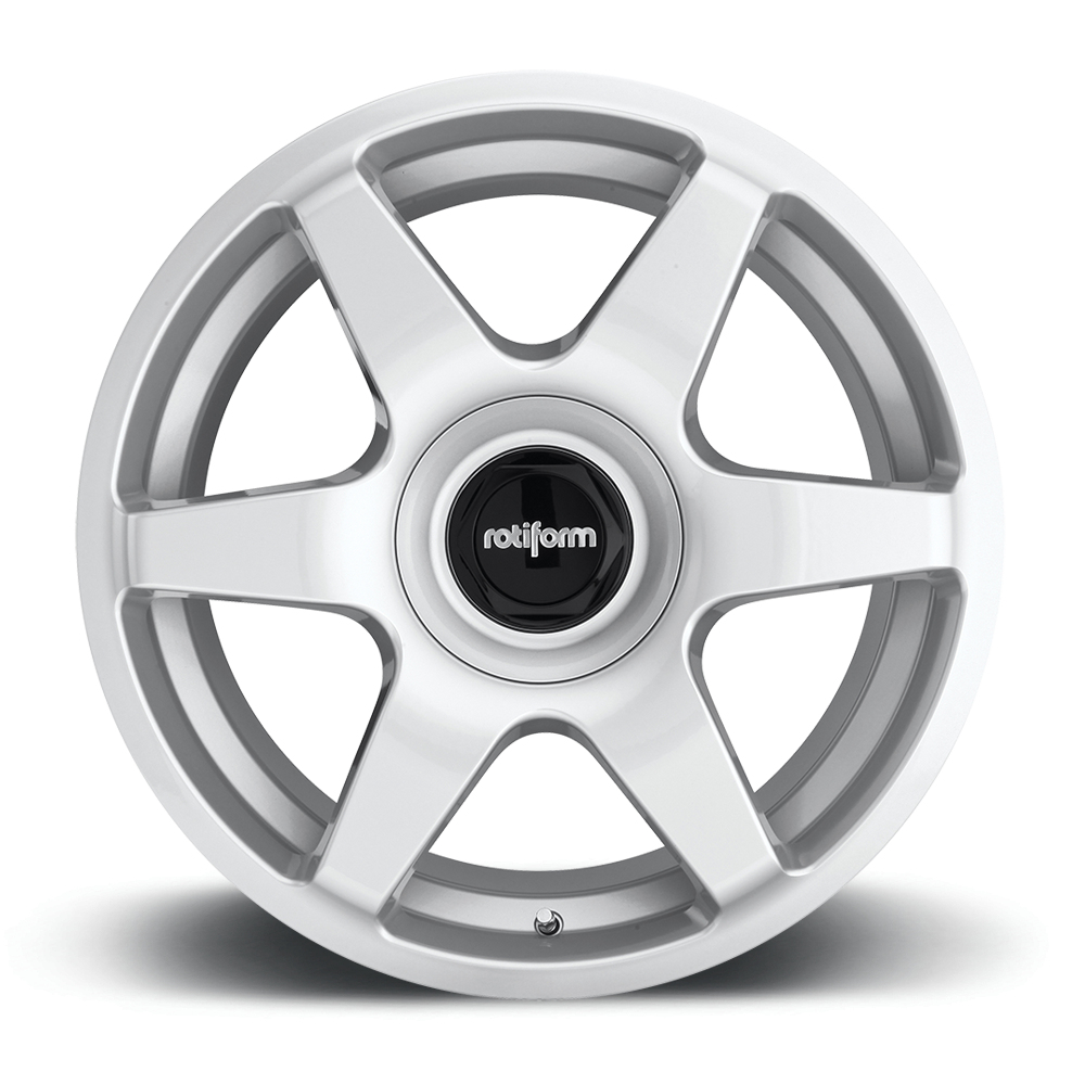 18" Rotiform R114 SIX Gloss Silver Alloy Wheels