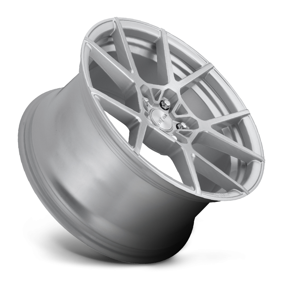 18" Rotiform R138 KPS Gloss Silver Brushed Alloy Wheels
