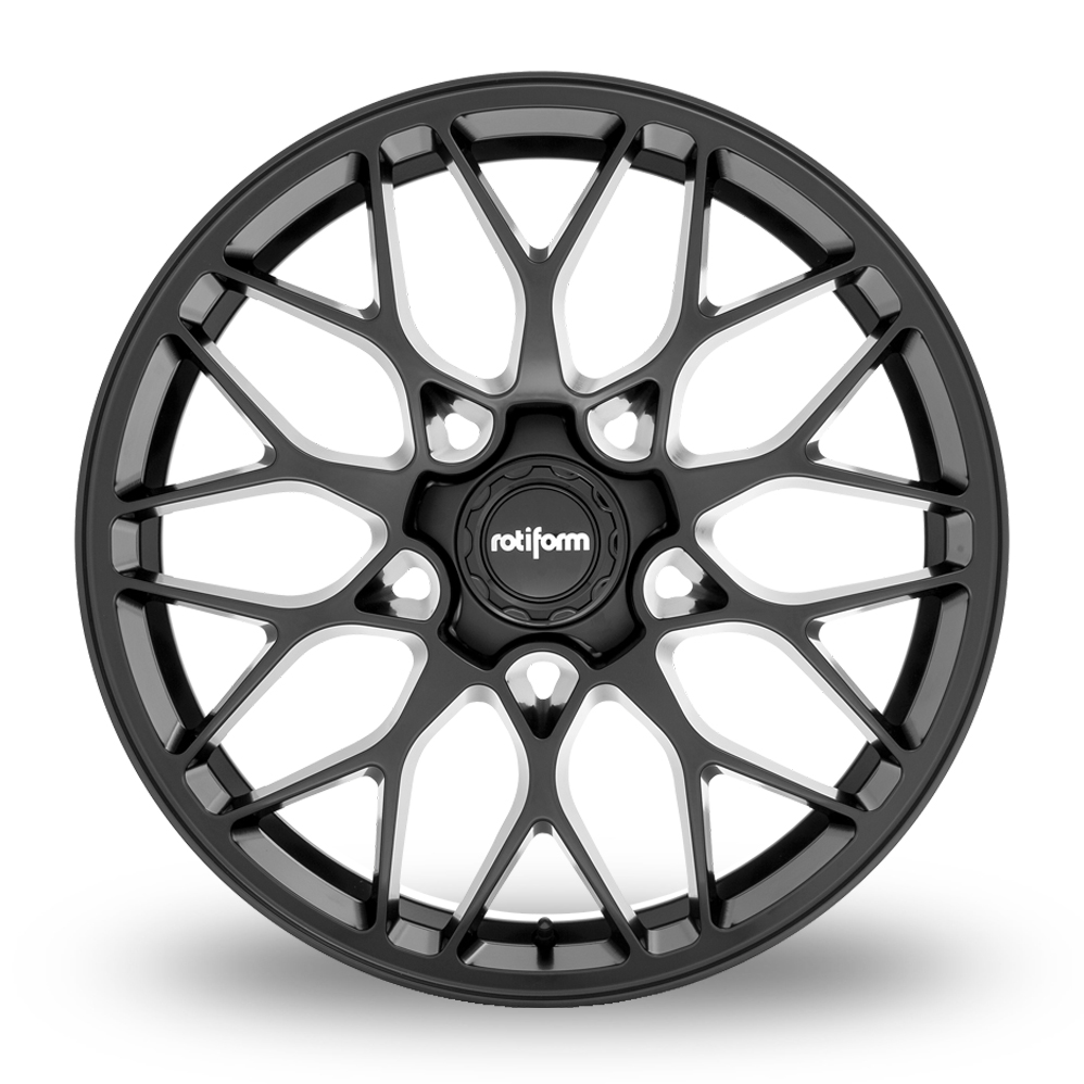 20" Rotiform R190 SGN (USA Warehouse) Matt Black Alloy Wheels
