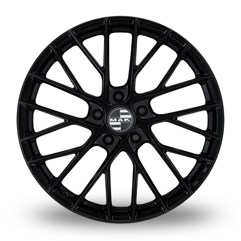 21" MAK Monaco Gloss Black Wider Rear Alloy Wheels