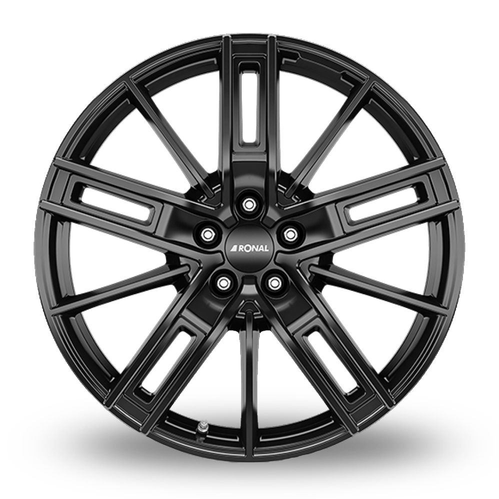 20" Ronal R67 Matt Black Alloy Wheels