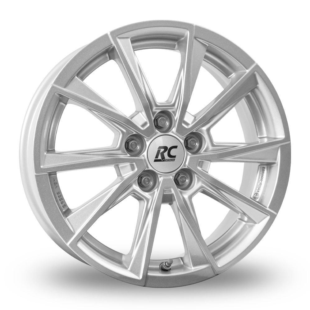 RC Design TDG3 Crystal Silver Alloy Wheels