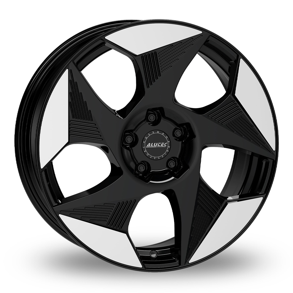 Alutec Solar Gloss Black Polished Alloy Wheels