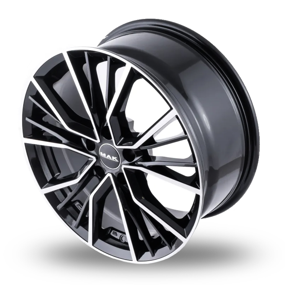 21" MAK Union Black Mirror Alloy Wheels