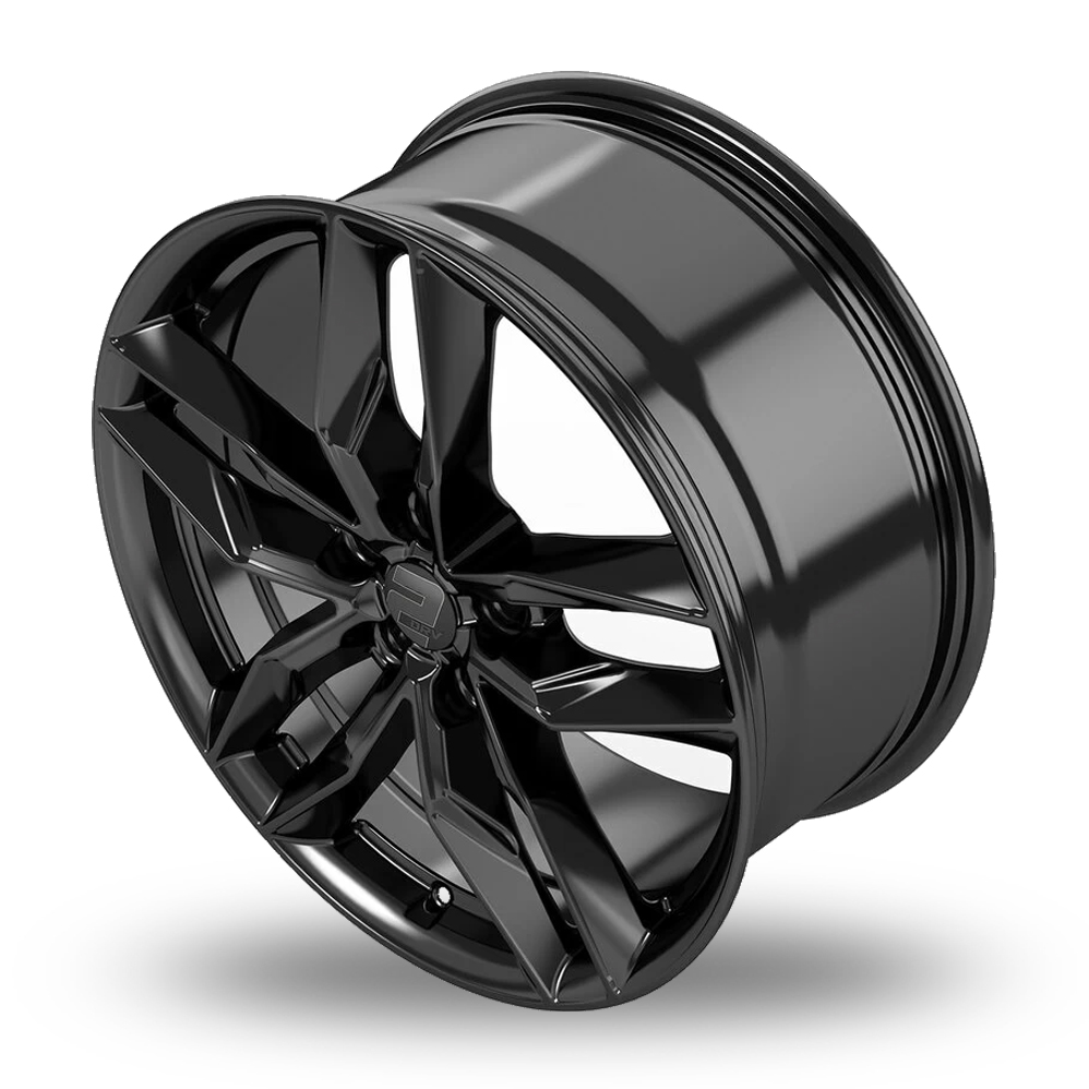 18" 2DRV WH40 Gloss Black Alloy Wheels