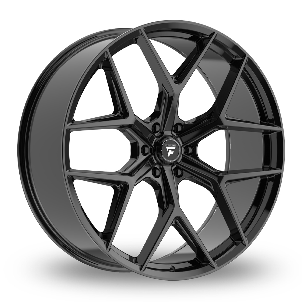 Fondmetal FS374 Fittipaldi Gloss Black Alloy Wheels