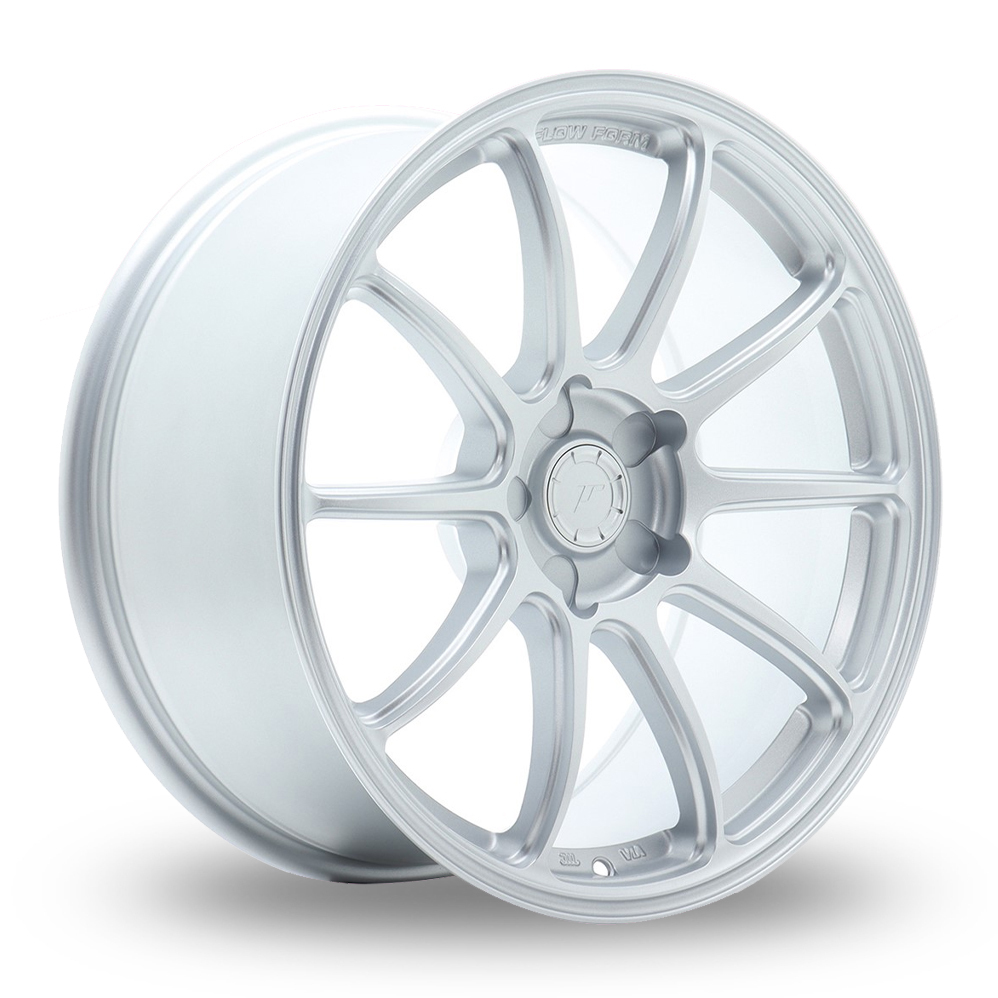 Japan Racing SL-04 (8.5x18) (Custom Fitment) Matt Silver Alloy Wheels