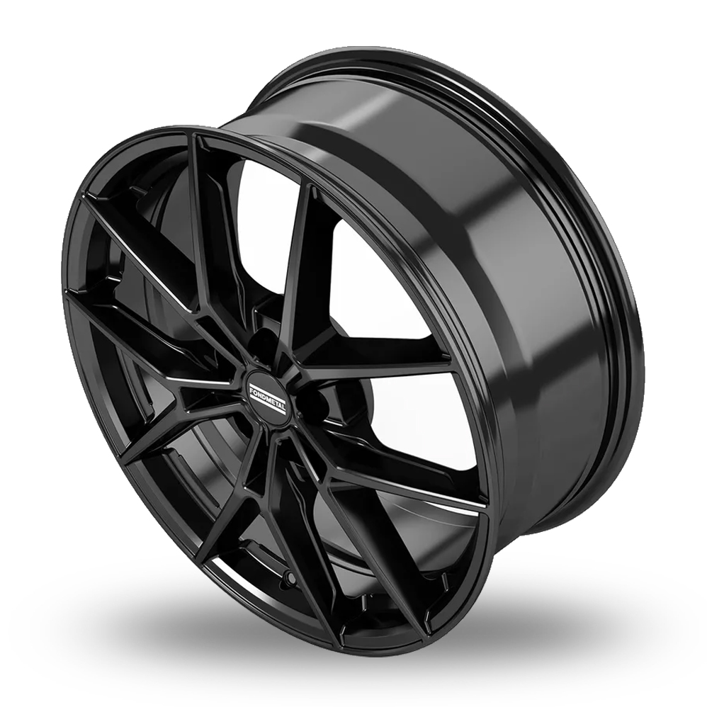 18" Fondmetal Iupiter Gloss Black Alloy Wheels