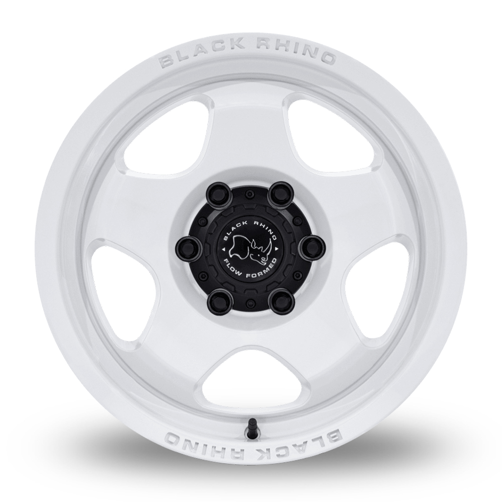 17" Black Rhino BR031 SOL (USA Warehouse) Gloss White Alloy Wheels