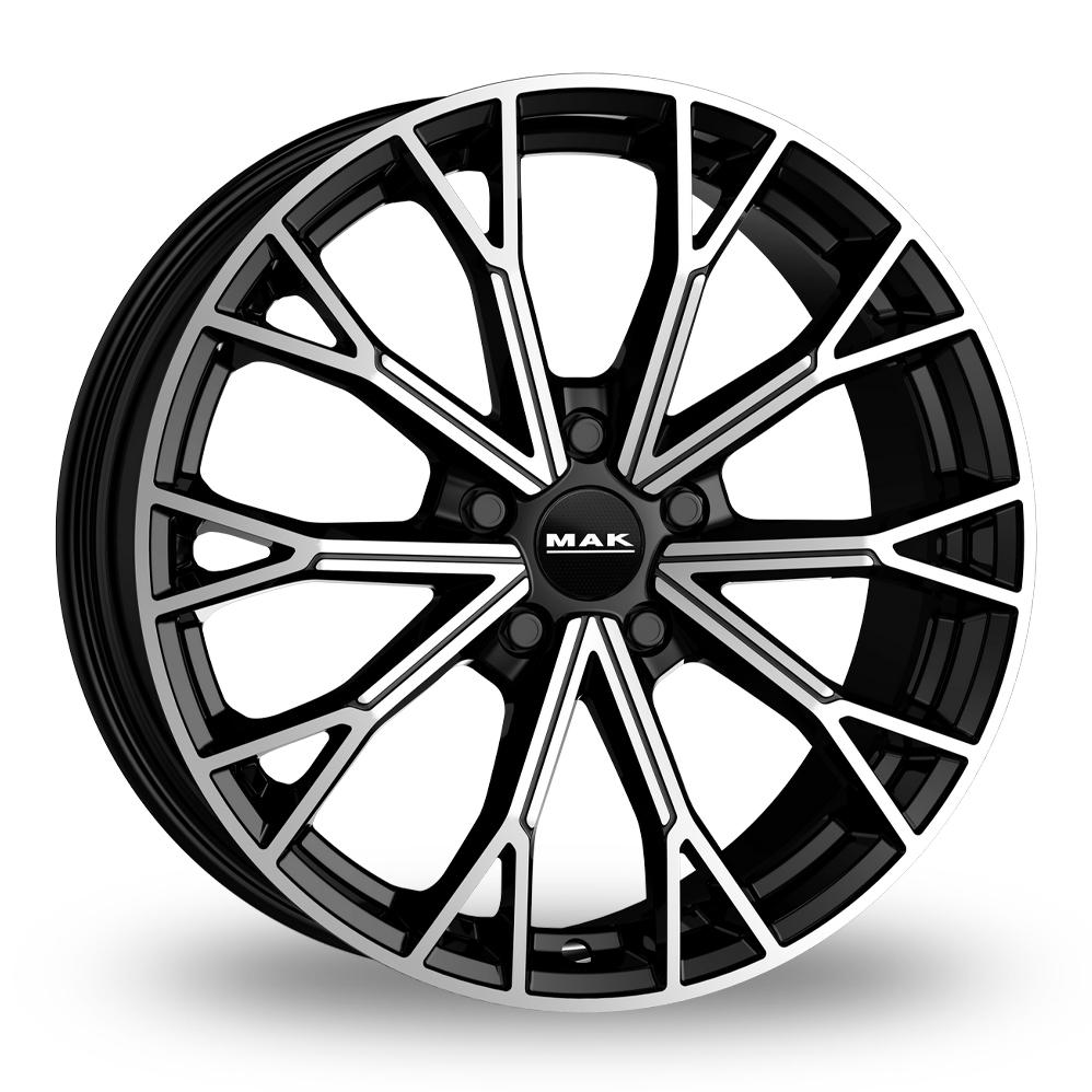 MAK Asphalt Black Mirror Alloy Wheels
