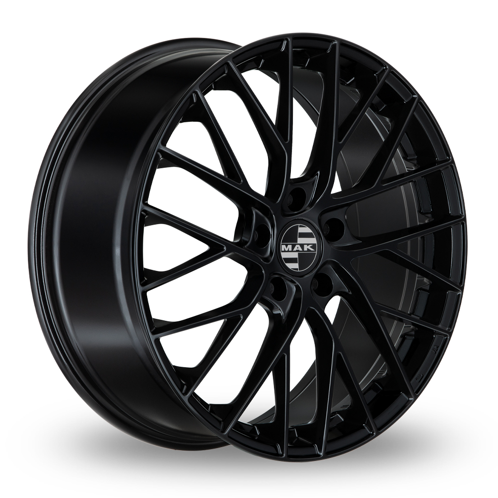 21" MAK Monaco Gloss Black Wider Rear Alloy Wheels