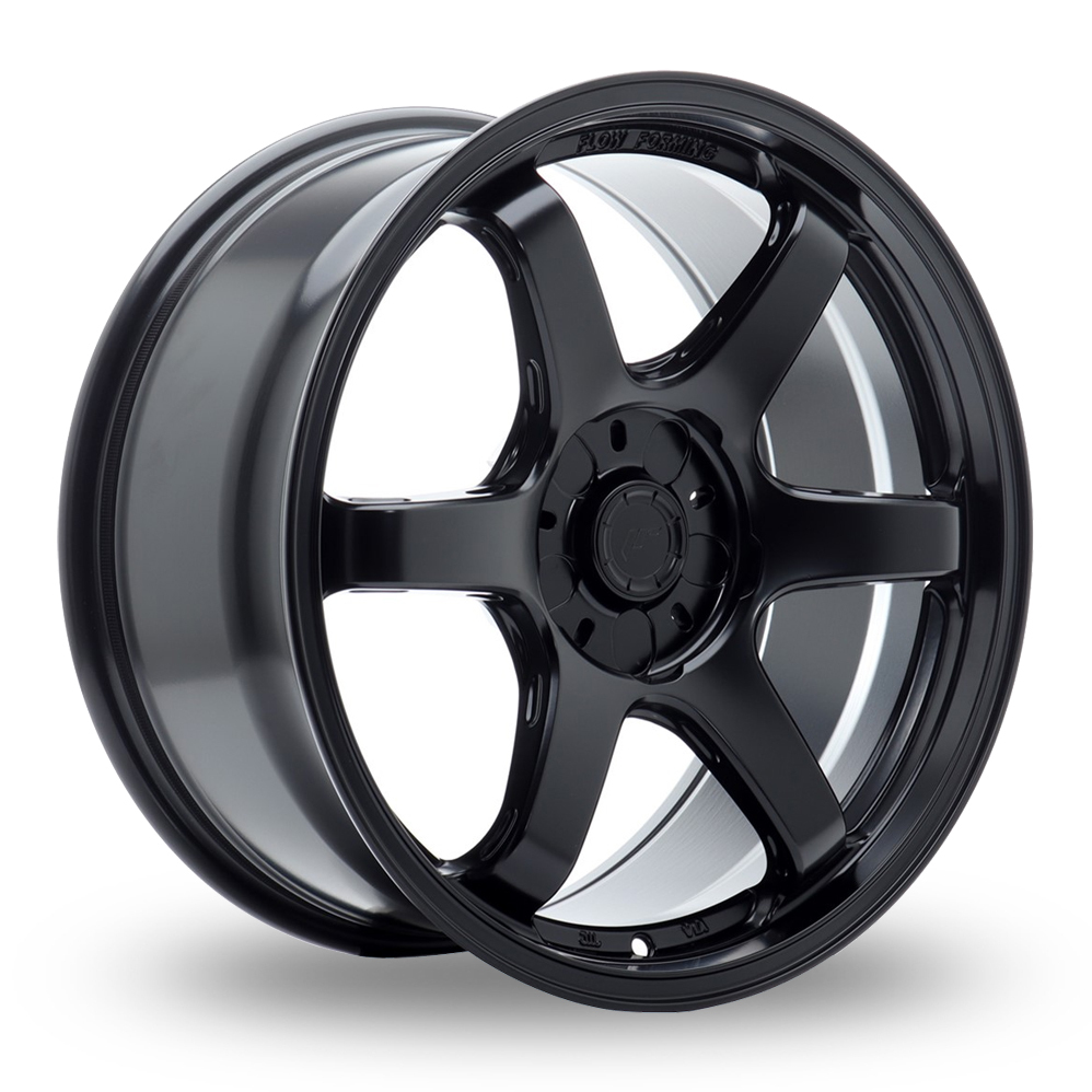 Japan Racing SL-03 (8.5x18) (Custom Fitment) Matt Black Alloy Wheels