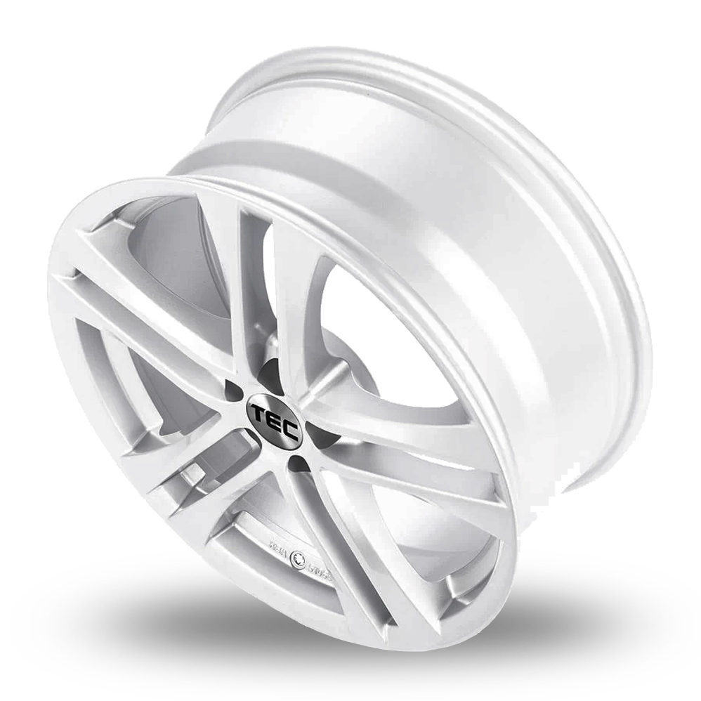 18" TEC Speedwheels AS4 Brilliant Silver Alloy Wheels