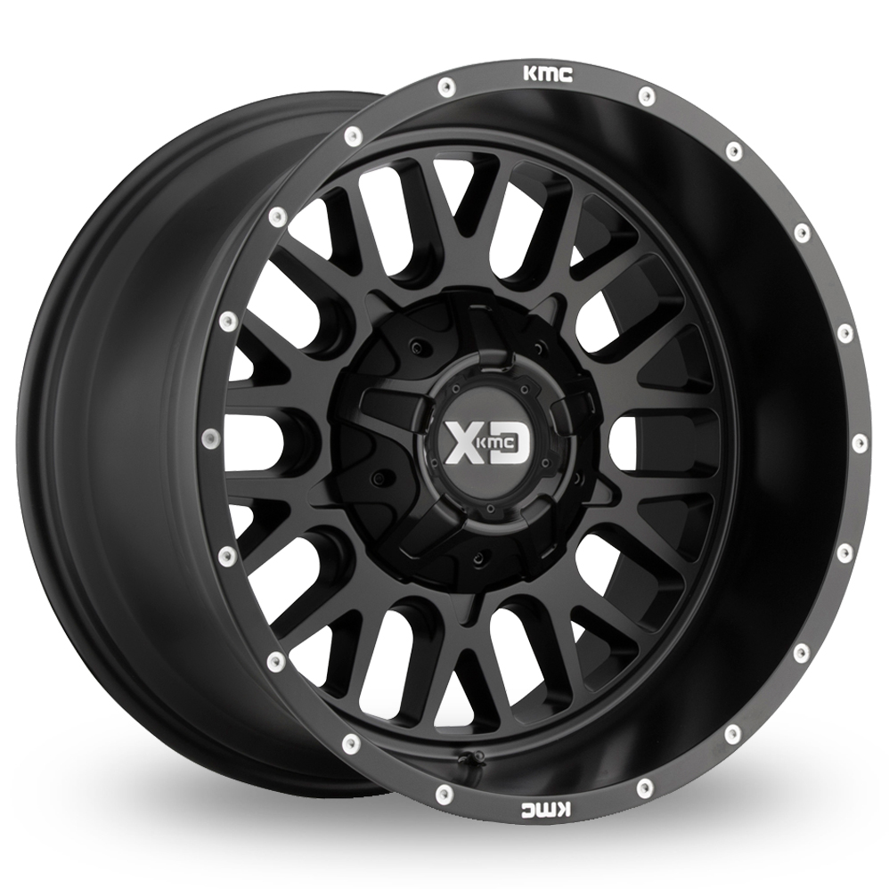 XD XD842 Snare (USA Warehouse) Satin Black Alloy Wheels