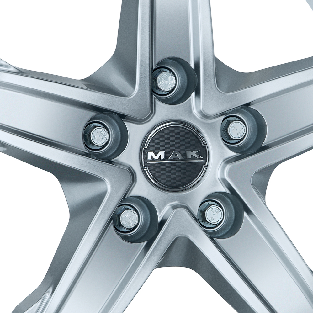 18" MAK KING5 Silver Alloy Wheels