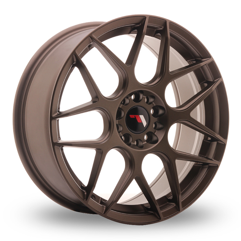 Japan Racing JR18 (8.5x18) (Custom Fitment) Matt Bronze Alloy Wheels