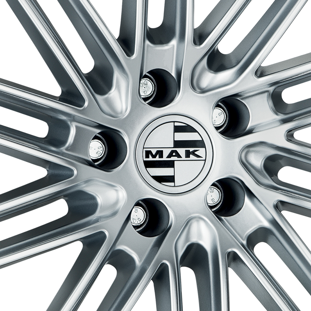 20 Inch MAK Leipzig Black Mirror Alloy Wheels
